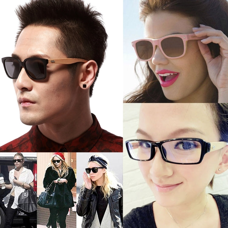 Bamboo Sunglasses, Brown, curd, sand black