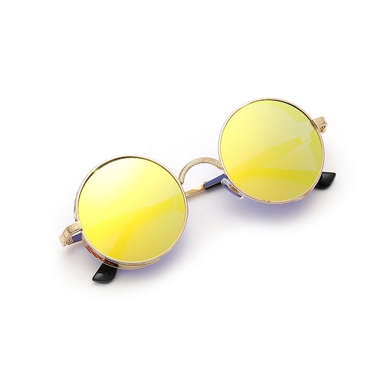 Retro Carved Round Sunglasses, Sunglasses#silver frame gray sheet, Sunglasses#silver frame white mercury, Sunglasses#rimmed gray tablets, Sunglasses#Tyrant gold box gold, Sunglasses#Gold frame gray sheet, Sunglasses#Gold frame red film...