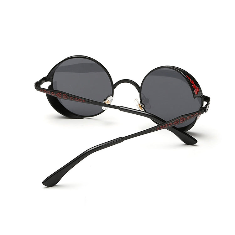 Retro Carved Round Sunglasses, Sunglasses#silver frame gray sheet, Sunglasses#silver frame white mercury, Sunglasses#rimmed gray tablets, Sunglasses#Tyrant gold box gold, Sunglasses#Gold frame gray sheet, Sunglasses#Gold frame red film...