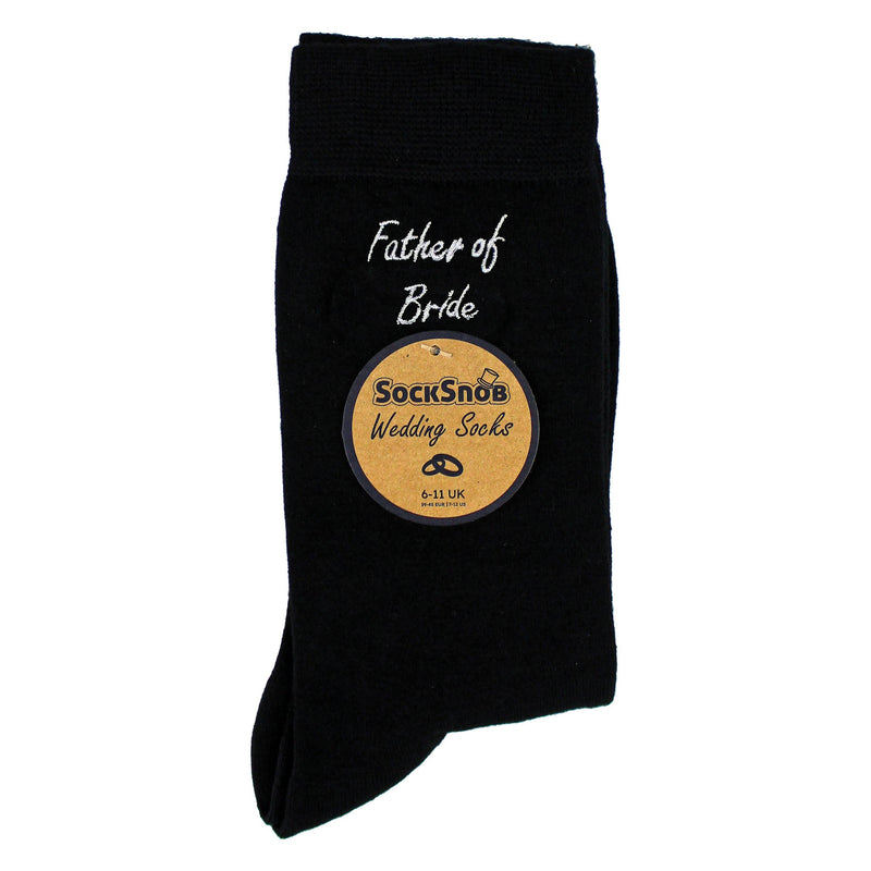 Mens Wedding Socks for Groom Groomsman Best Man Father of the Groom and Bride