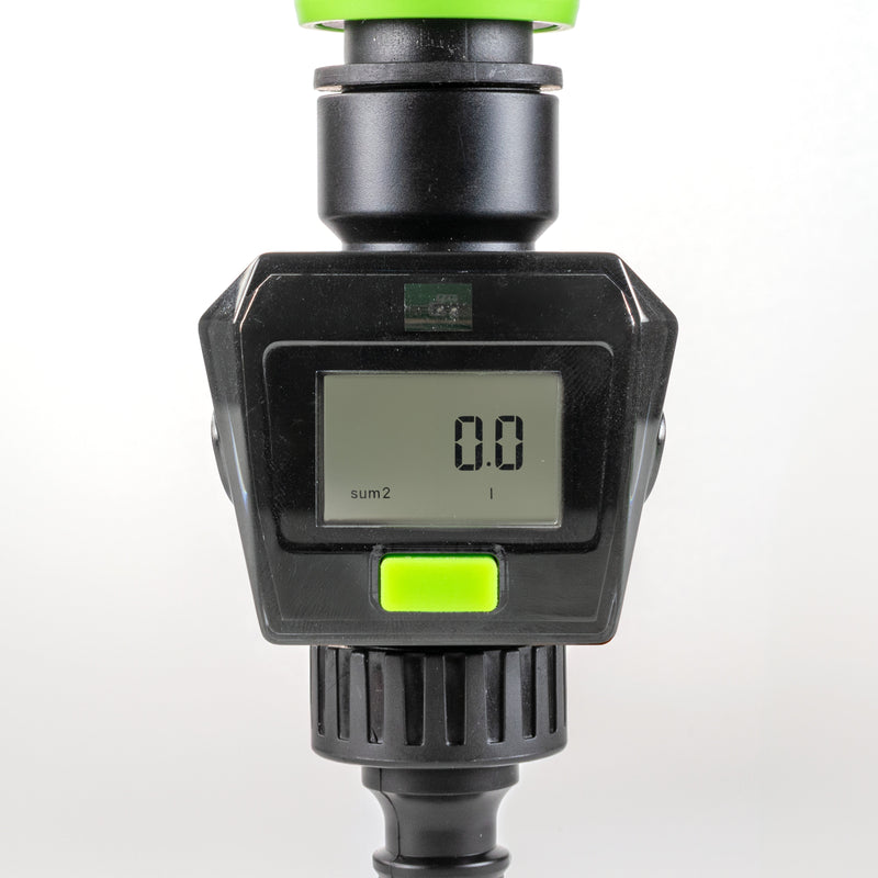 Water Flow Meter Green