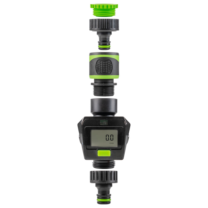 Water Flow Meter Green