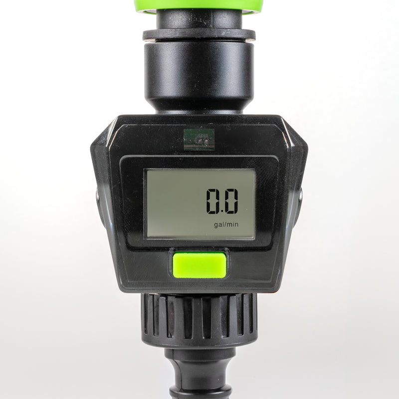 Water Flow Meter Green