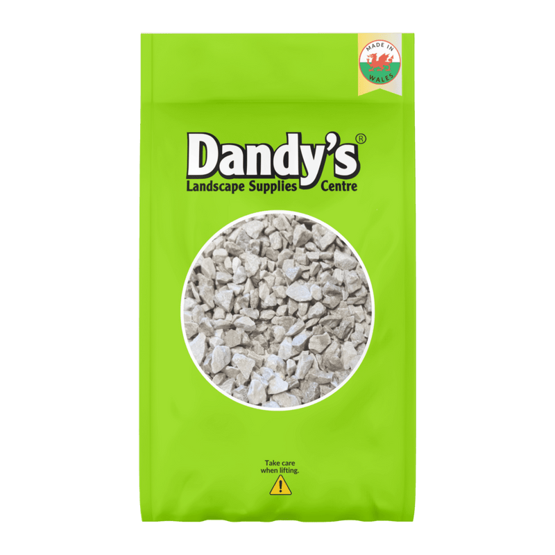 White Grey Limestone Gravel Chippings
