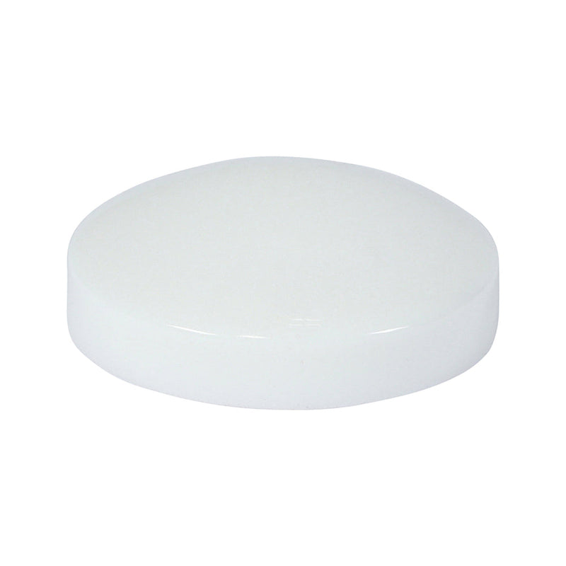 Two Piece Screw Caps - White