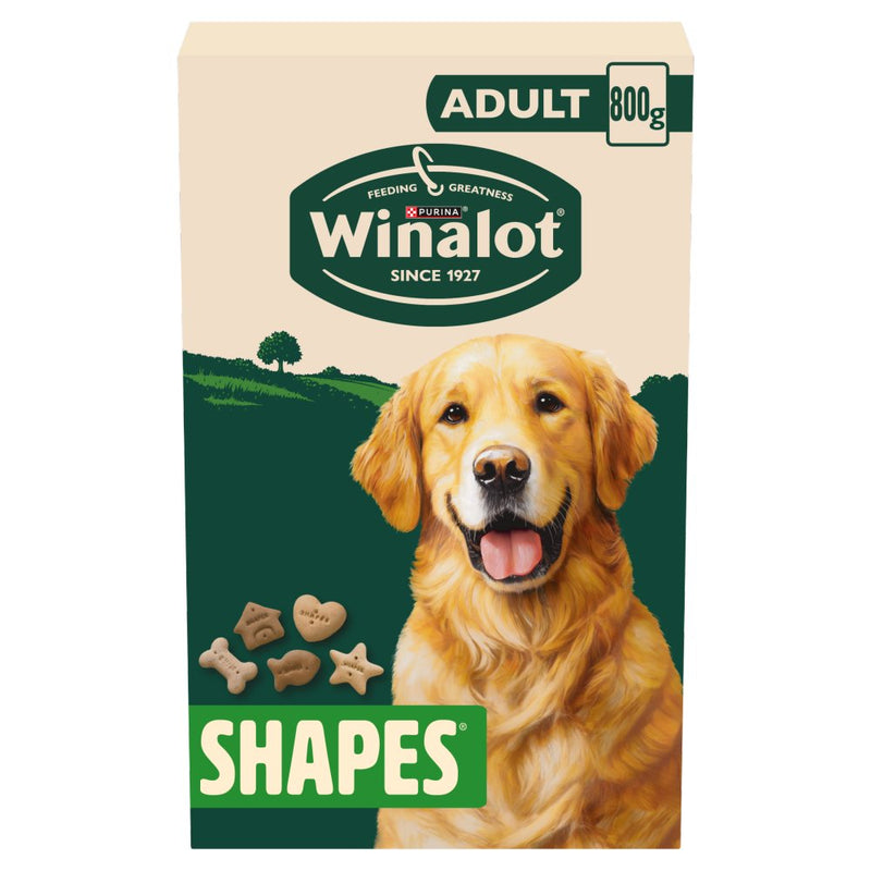 Winalot Shapes Dog Treat Biscuits 800g (Case of 5)
