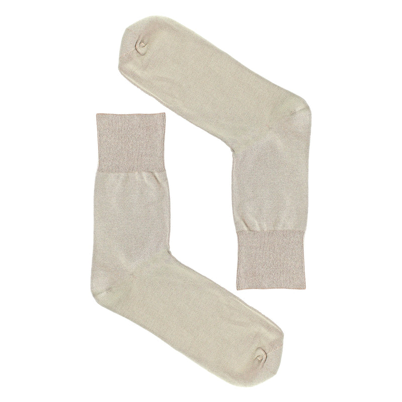 4 Pairs Mens Bamboo Sensory Socks - Soft Seamless All Day Comfort Socks
