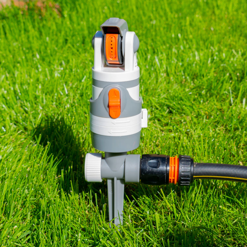 4 - Pattern Gear Drive Sprinkler White Line