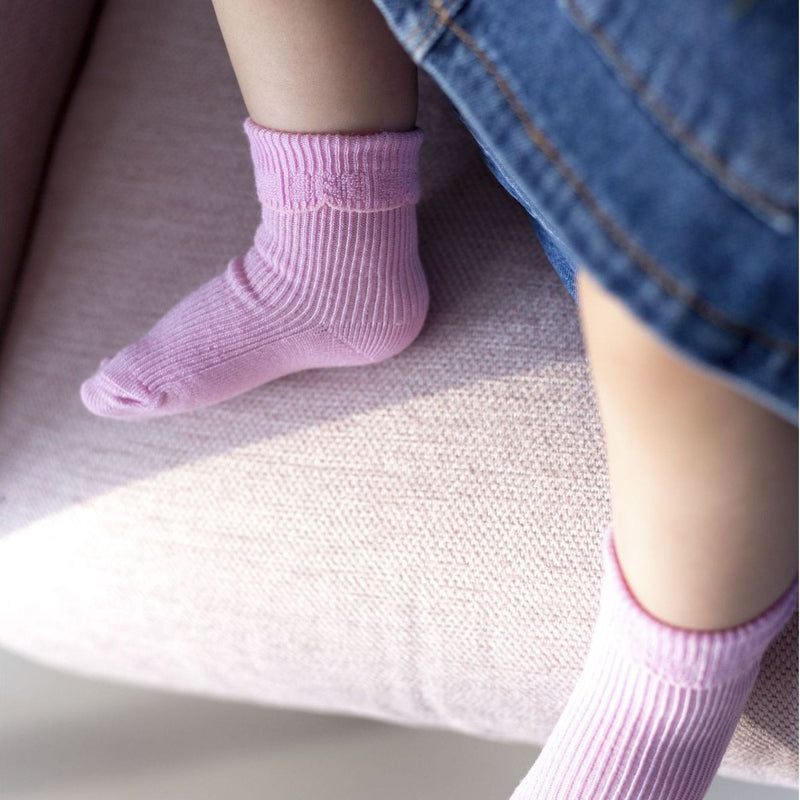 3 Pack Baby Cute Soft Bamboo Socks (3 Sizes)