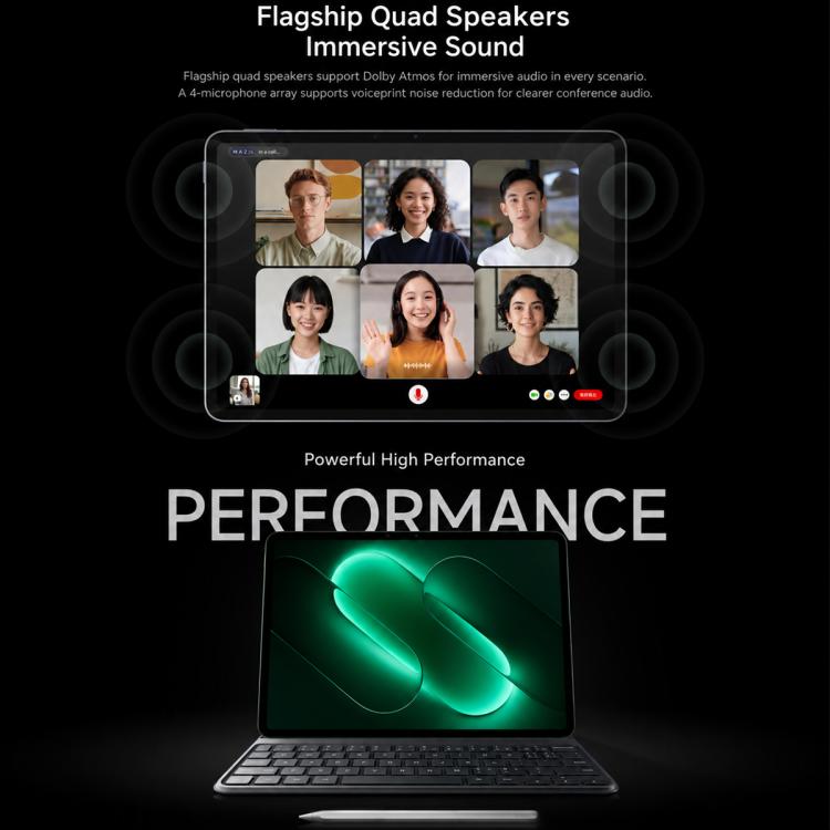 Xiaomi Pad 9 11.2 inch Soft Light Screen, 8GB+256GB, HyperOS 4.0 Qualcomm Snapdragon 8s Gen4 Octa Core, 8GB+256GB Soft Light
