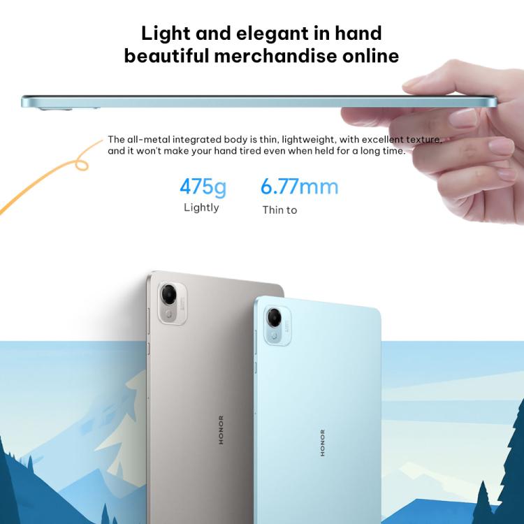 Honor Pad X10 Pro WiFi Tablet PC, 11.5 inch 8GB+256GB MagicOS 9.0 Qualcomm Snapdragon 685 Octa Core, 8GB+256GB