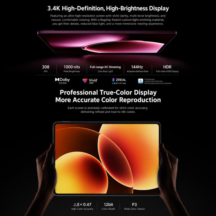 Xiaomi Pad 9 Pro Max 13.3 inch Tablet PC, 12GB+512GB, HyperOS 4, XRING O3 AI Deca Core CPU, 12GB+256GB
