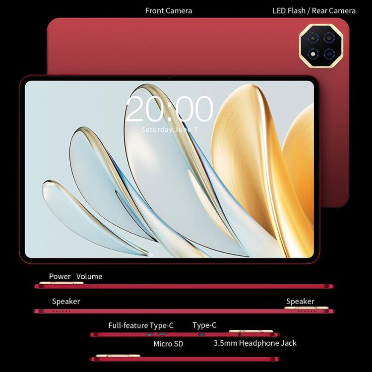 Teclast T60AI WiFi Tablet PC, 6GB+128GB, 12 inch Android 15 Allwinner A733 Octa Core with NPU, T60AI