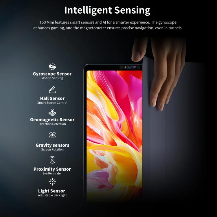 Teclast T50 Mini 4G LTE Tablet PC, 8GB+128GB, 8.7 inch Android 15 MediaTek Helio G99 Octa Core, Support Dual SIM, T50 Mini