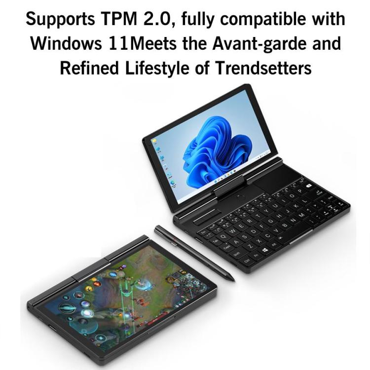 GPD Pocket 3 Handheld PC, 16GB+512GB, 8 inch Windows 11 Home Intel Core i3-1125G4, EU Plug, WMC2572EU, WMC2572UK, WMC2572US