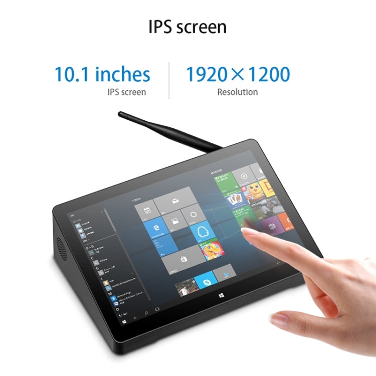 PiPo H10PRO All-in-One Mini PC, 10.1 inch, 8GB+512GB, Windows 11 Intel Alder Lake N95 Quad Core, US Plug, H10PRO 8GB+512GB