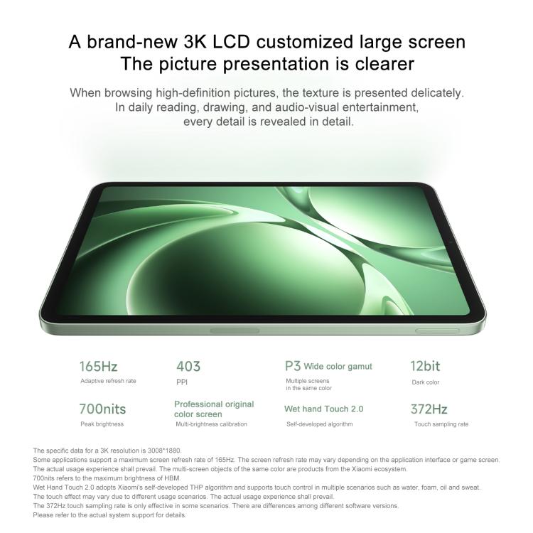 Xiaomi REDMI K Pad 8.8 inch, 12GB+256GB, HyperOS 2, MediaTek Dimensity 9400+ Octa Core CPU, 12GB+256GB