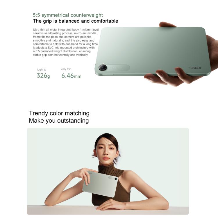 Xiaomi REDMI K Pad 8.8 inch, 12GB+512GB, HyperOS 2, MediaTek Dimensity 9400+ Octa Core CPU, 12GB+512GB