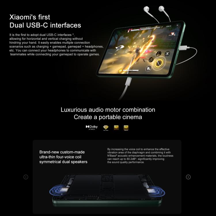 Xiaomi REDMI K Pad 8.8 inch, 16GB+512GB, HyperOS 2, MediaTek Dimensity 9400+ Octa Core CPU, 16GB+512GB