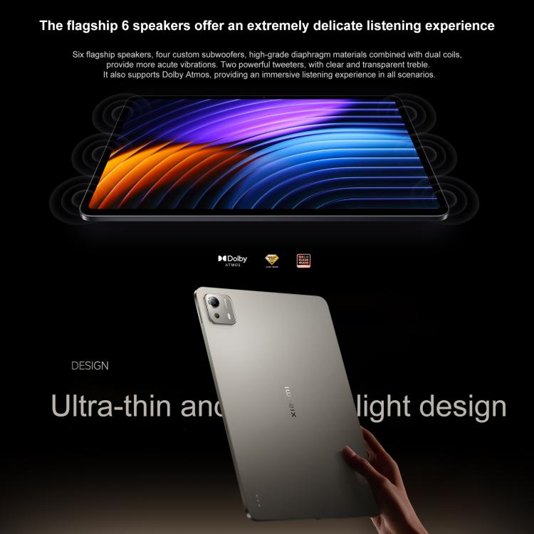 Xiaomi Pad 7S Pro 12.5 inch, 12GB+256GB, HyperOS 2, XRING O1 3nm Deca Core CPU, 12GB+256GB