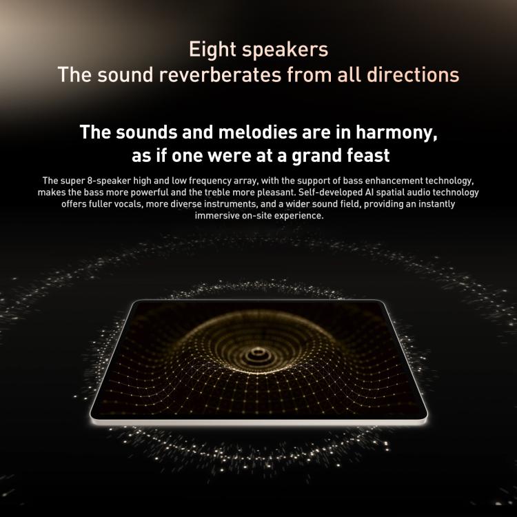 Honor MagicPad3 13.3 inch WiFi Tablet PC, 16GB+1TB MagicOS 9.0.1 Qualcomm Snapdragon 8 Gen3 Octa Core, 16GB+1TB