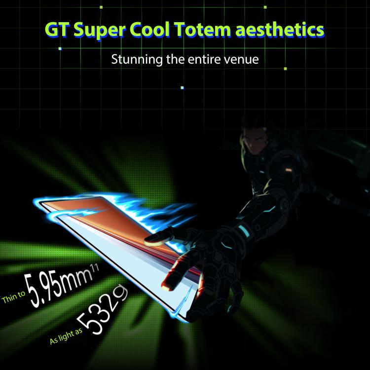 Honor Pad GT2 Pro WiFi Tablet PC, 12.5 inch 8GB+256GB MagicOS 9.0.1 Qualcomm Snapdragon 8 Gen3 Octa Core, 8GB+256GB