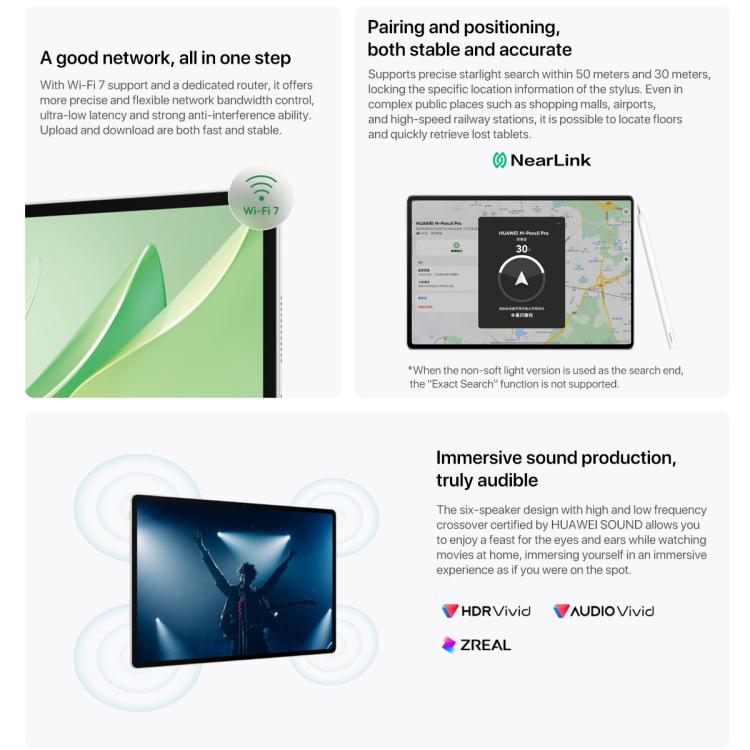 HUAWEI MatePad Air 12 inch 2025 WiFi Soft Light Edition, 12GB+512GB, HarmonyOS 5.0 Hisilicon Kirin T92B, Not Support Google Play, Soft Light Edition 12GB+512GB
