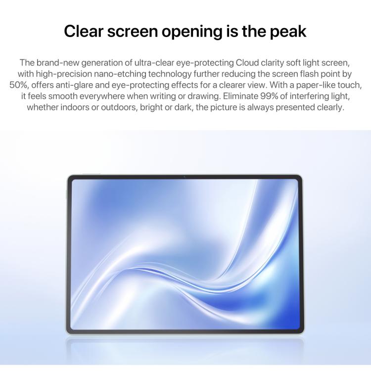 HUAWEI MatePad Air 12 inch 2025 WiFi Soft Light Edition, 12GB+512GB, HarmonyOS 5.0 Hisilicon Kirin T92B, Not Support Google Play, Soft Light Edition 12GB+512GB