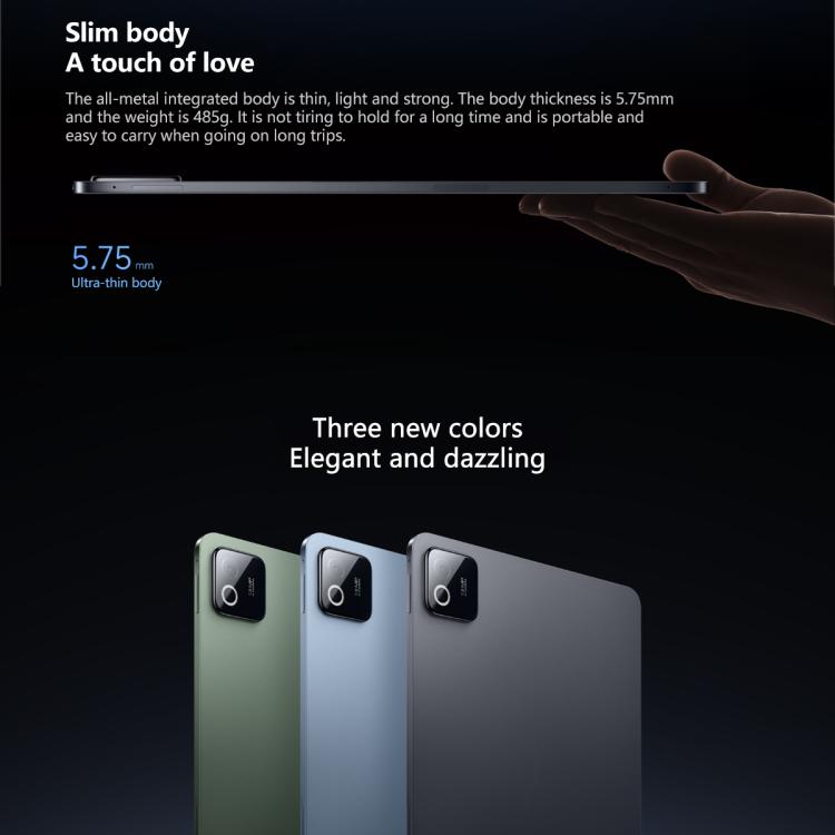 Xiaomi Pad 8 Pro 11.2 inch Soft Light Screen, 16GB+512GB, HyperOS 3 Qualcomm Snapdragon 8 Elite Octa Core, 16GB+512GB Soft Light