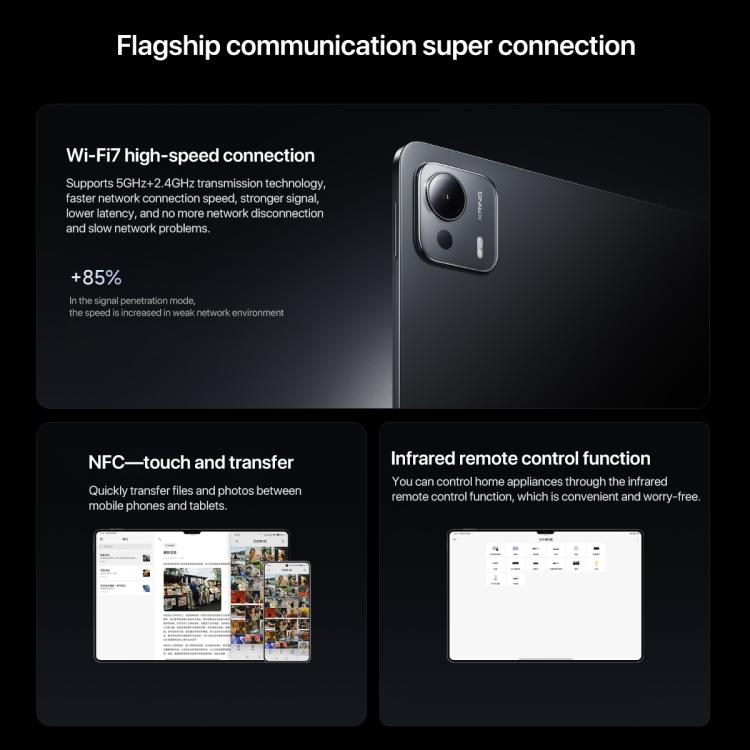 Xiaomi Pad 7 Ultra 14 inch Soft Light Screen, 12GB+512GB, HyperOS 2, XRING O1 3nm Deca Core CPU, 12GB+512GB Soft Light