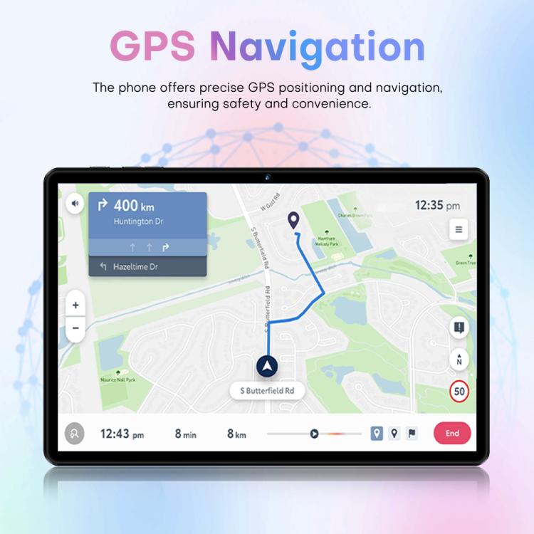 Pad 8 Pro 10.1 inch 4G LTE Tablet PC Combo Set, 4GB+32GB, Android 10 MT6755 Octa Core, with Keyboard / Mouse / Leather Case, UK Plug, UK Plug