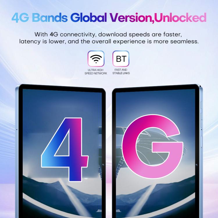 Pad 9 Pro 10.1 inch 4G LTE Tablet PC Combo Set, 4GB+32GB, Android 10 MT6755 Octa Core, with Keyboard / Mouse / Leather Case, AU Plug, AU Plug