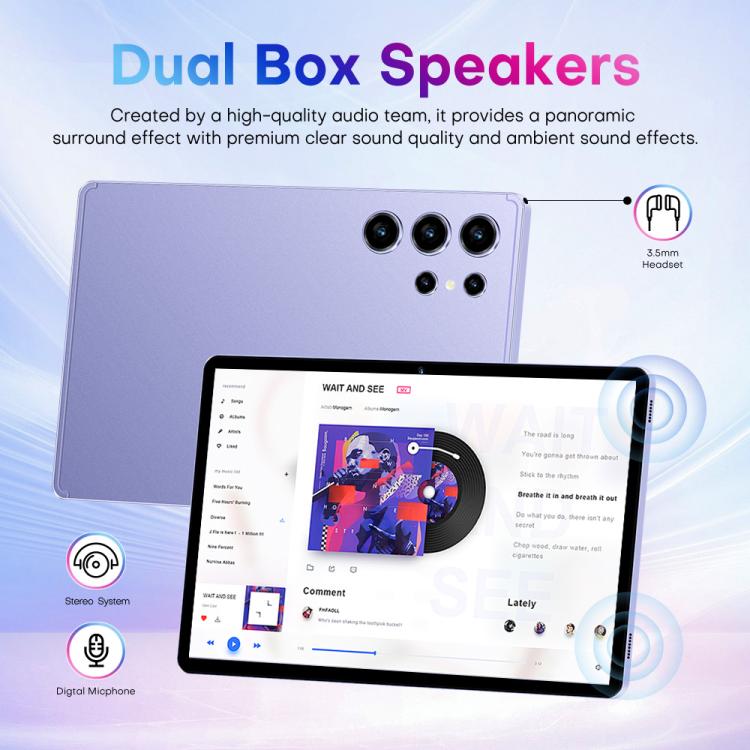 Pad 9 Pro 10.1 inch 4G LTE Tablet PC Combo Set, 4GB+32GB, Android 10 MT6755 Octa Core, with Keyboard / Mouse / Leather Case, AU Plug, AU Plug