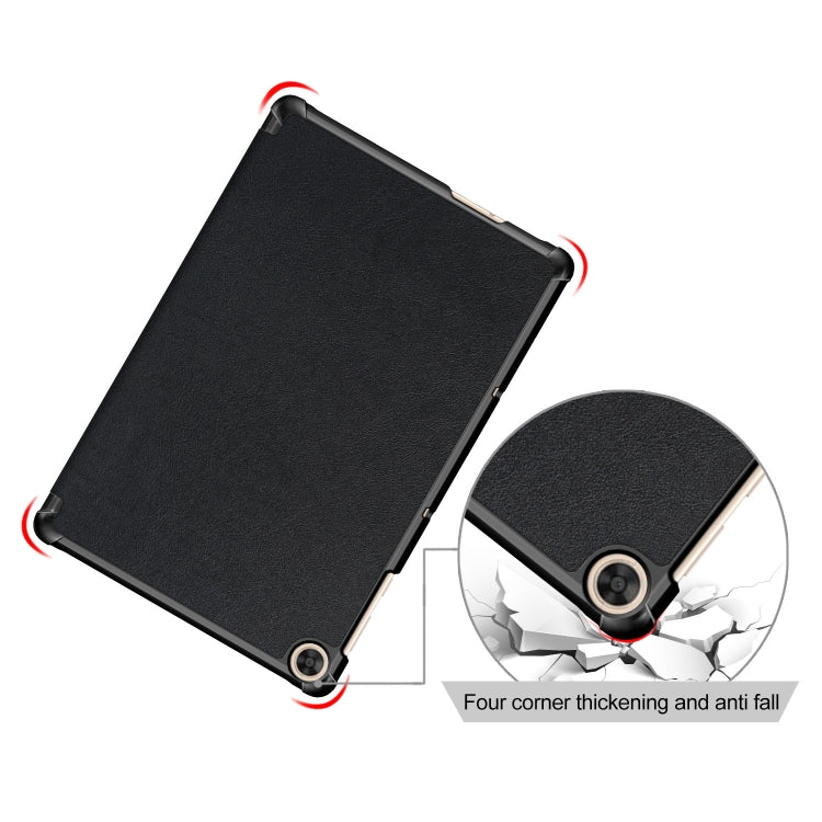 Custer Painted 3-folding Holder Tablet PC Leather Case