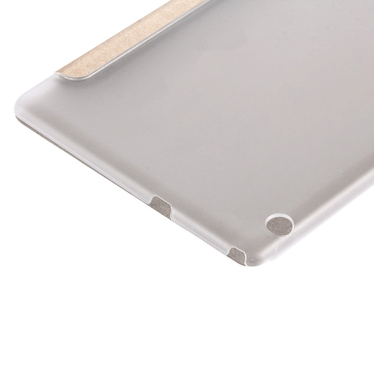 For Huawei  MediaPad T3 10 9.6 inch Silk Texture Horizontal Flip Leather Case with 3-folding Holder, For MediaPad T3 9.6 inch