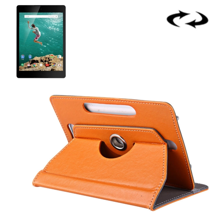 9 inch Tablets Leather Case Crazy Horse Texture 360 Degrees Rotation Protective Case Shell with Holder for ONDA V891w, Ramos i9s Pro & Win8, Colorfly i898W & i898A, 9 inch White, 9 inch Black, 9 inch Orange, 9 inch Red, 9 inch Baby Blue, 9 inch Blue...