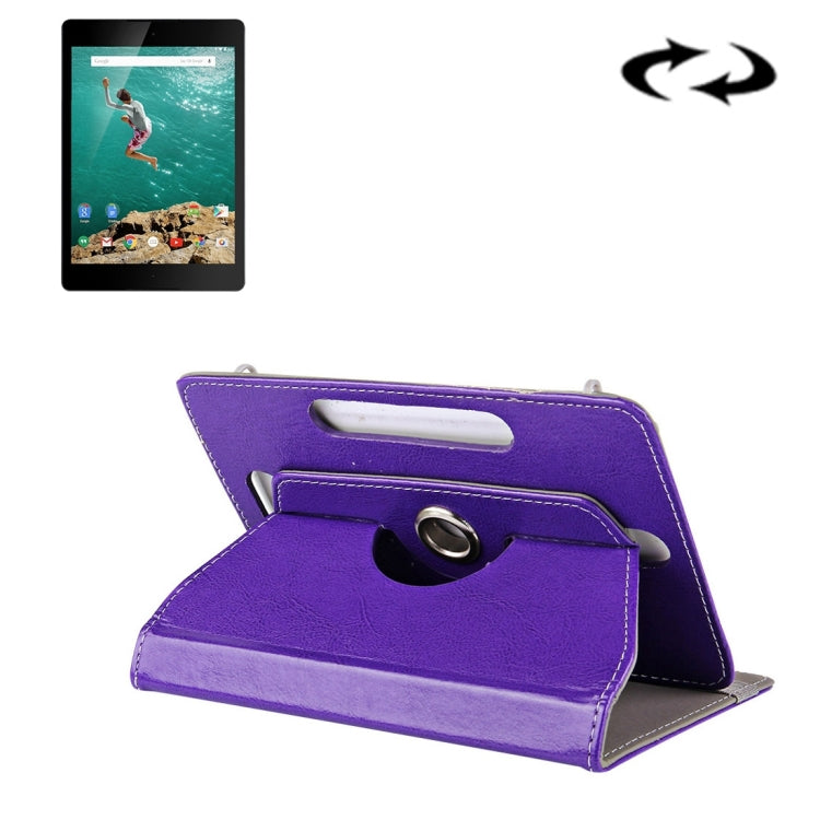 9 inch Tablets Leather Case Crazy Horse Texture 360 Degrees Rotation Protective Case Shell with Holder for ONDA V891w, Ramos i9s Pro & Win8, Colorfly i898W & i898A, 9 inch White, 9 inch Black, 9 inch Orange, 9 inch Red, 9 inch Baby Blue, 9 inch Blue   ...
