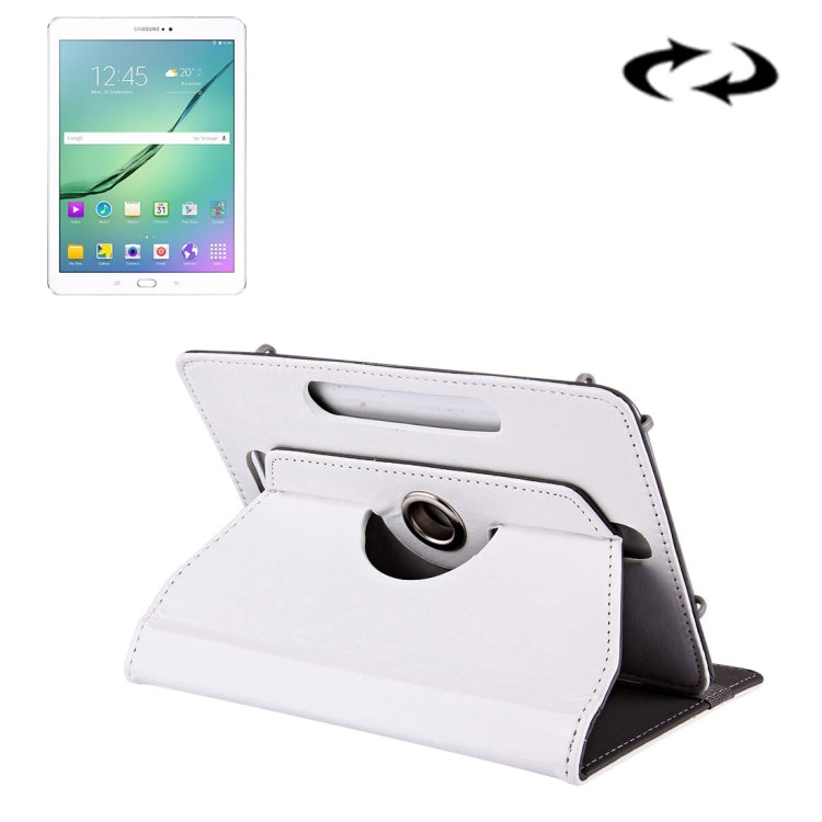 10 inch Tablets Leather Case Crazy Horse Texture 360 Degrees Rotation Protective Case Shell with Holder for Asus ZenPad 10 Z300C, Huawei MediaPad M2 10.0-A01W, Cube IWORK10, 10 inch Purple, 10 inch Baby Blue, 10 inch White, 10 inch Black, 10 inch Red  ...