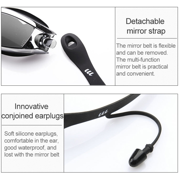 High-definition Waterproof Fogproof Swimming Goggles with Swimming Cap, Swimming Goggles with Cap (Black), Swimming Goggles with Cap (Pink), Swimming Goggles with Cap (Blue)