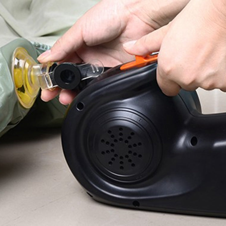 HT-338 Rechargeable Electric Air Pump Inflatable Boat Air Pump, EU Plug, HT-338