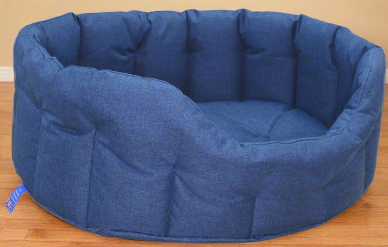 P&L Country Dog Tough Heavy Duty Oval High Sided Waterproof Dog Beds.