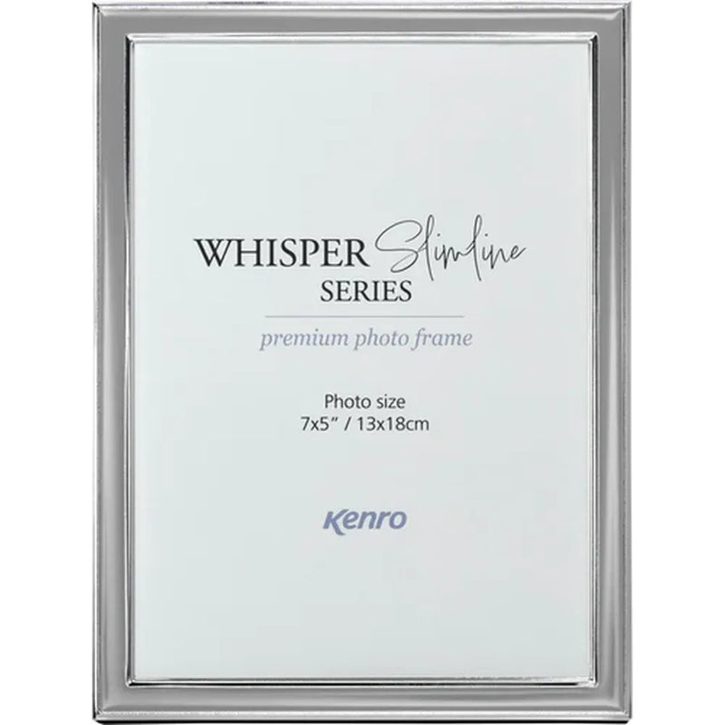 Kenro Whisper Slimline Photo Frame 7x5" - Grey