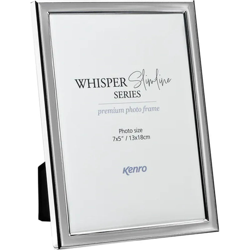 Kenro Whisper Slimline Photo Frame 7x5" - Grey
