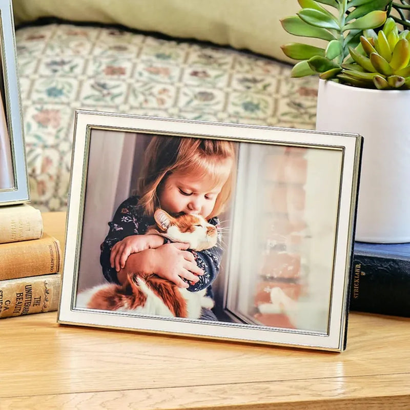 Kenro Whisper Slimline Photo Frame 6x4" - White
