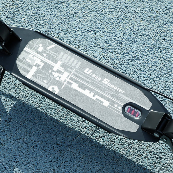 AIYAPLAY Kids Scooter, Foldable Kick Scooter w/ Adjustable Handlebar, Black