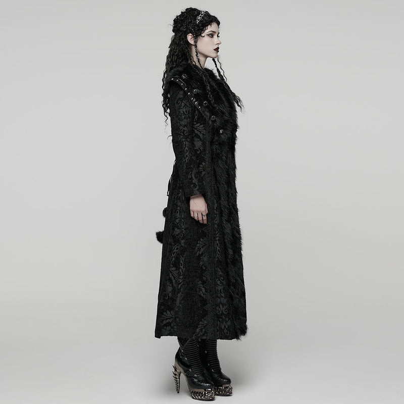Punk Rave Goth Gorgeous Plush Coat