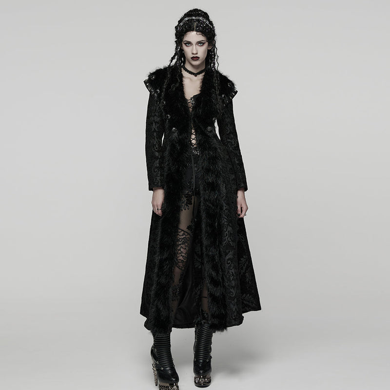 Punk Rave Goth Gorgeous Plush Coat