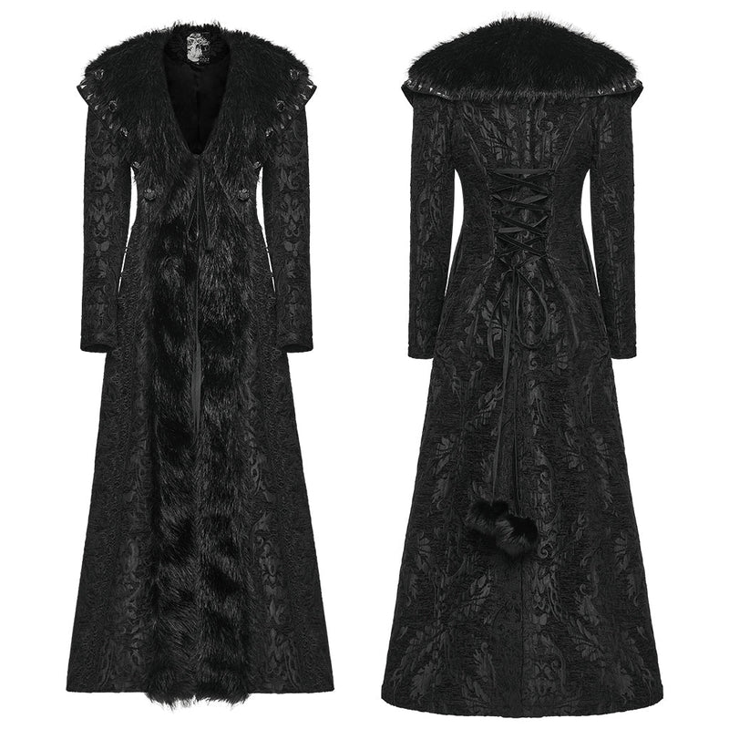 Punk Rave Goth Gorgeous Plush Coat