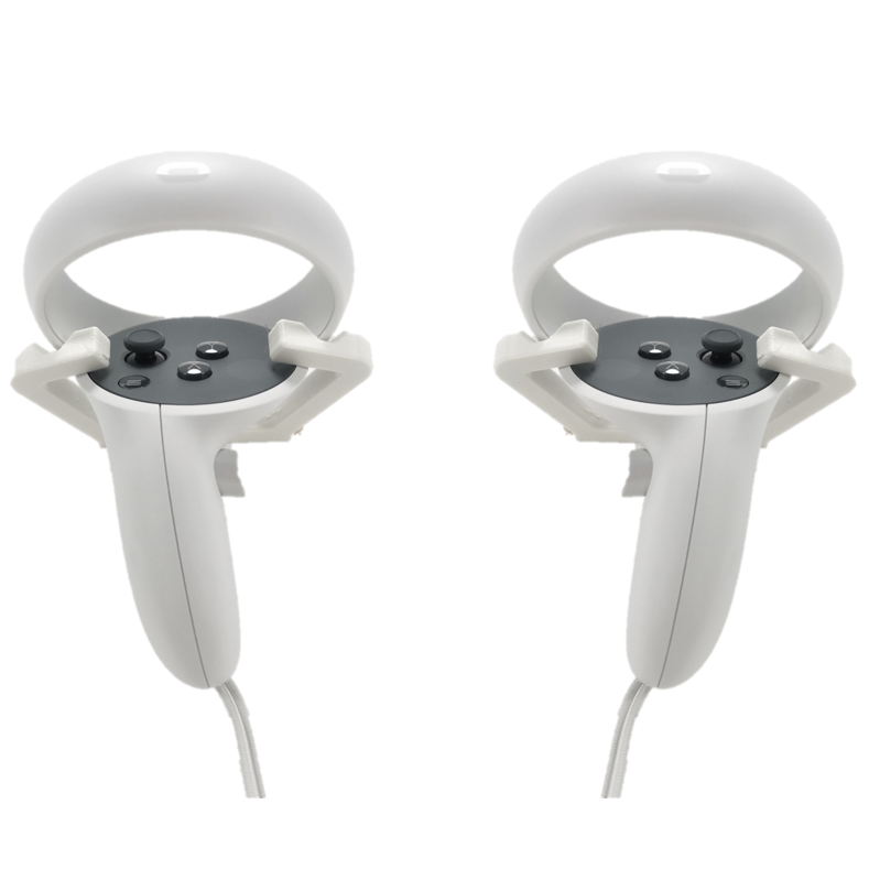 Wall Mount Wall Bracket Accessories Kit For Oculus Quest 2 : White