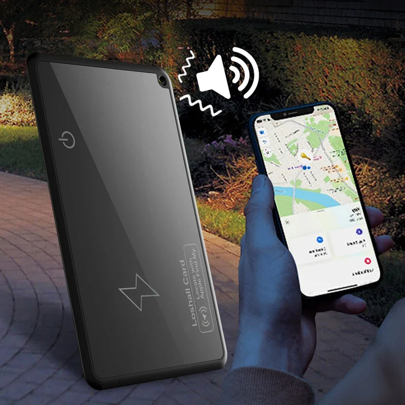 Wallet Tracker Card – Smart Bluetooth GPS Tracking Device Tag Wireless Charging